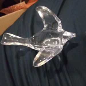 623) glass bird. Vintage vannes